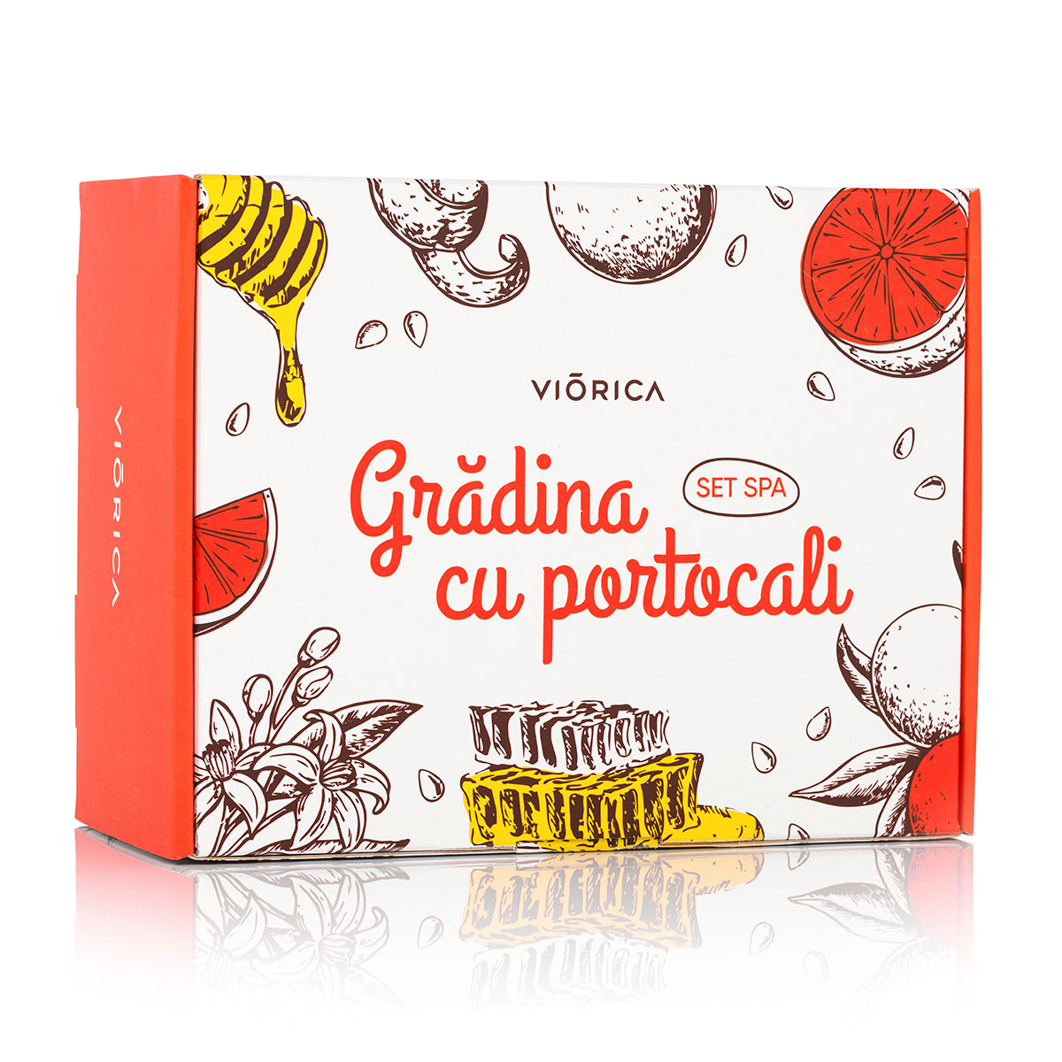 Set Viorica Gradina cu portocali